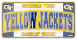Georgia Tech Yellow Jackets License Plate