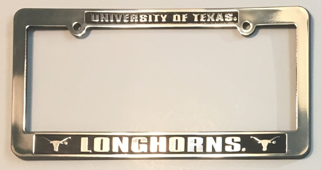 Texas Longhorns License Plate Frame