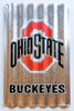 Ohio State Buckeyes Corrugated Metal Sign 12 X 18