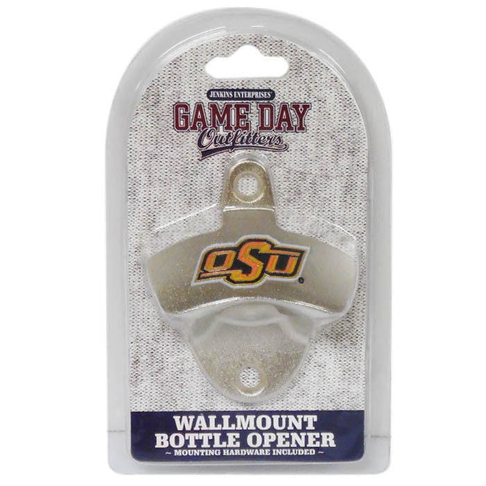 Oklahoma State Cowboys Wall Mount Bottle Opener