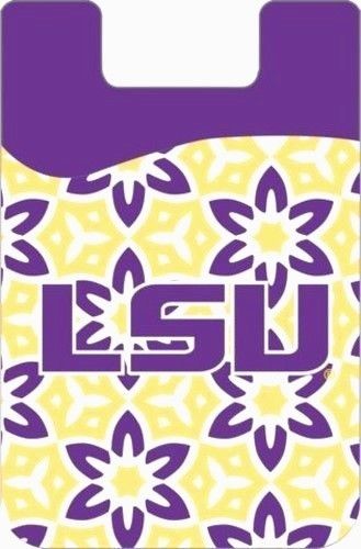 Lsu Tigers Cell Phone Card Holder Wallet