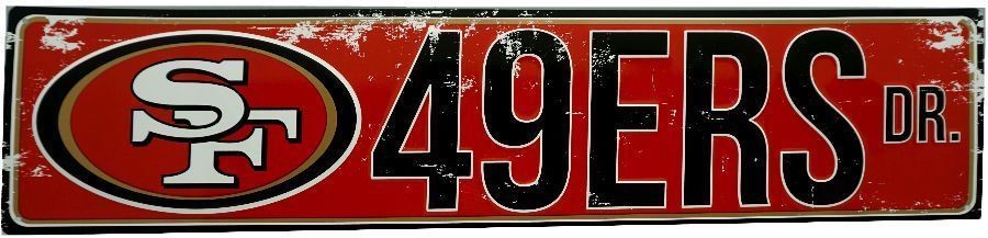 San Francisco 49Ers Street Sign