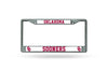 Oklahoma Sooners Car Truck Tag Metal License Plate Frame Chrome White University