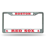 Boston Red Sox License Plate Frame Metal