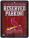ST. LOUIS CARDINALS RESERVED PARKING SIGN