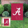 Alabama Crimson Tide Mini Flag Applique Embroidered W Free Window Hanger Garden