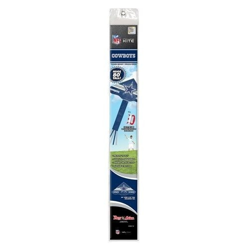 Dallas Cowboys Kite 80" Tall Premium Ready to Fly NFL Licensed Outdoor Nylon