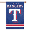 Texas Rangers Applique Banner House Flag Outdoor 44