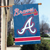 ATLANTA BRAVES APPLIQUE BANNER HOUSE FLAG OUTDOOR 44