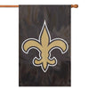 New Orleans Saints Applique Embroidered 2Sided House Flag Indoor Outdoor Nylon