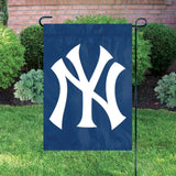 New York Yankees Garden Flag Applique Embroidered Premium Quality Full Size