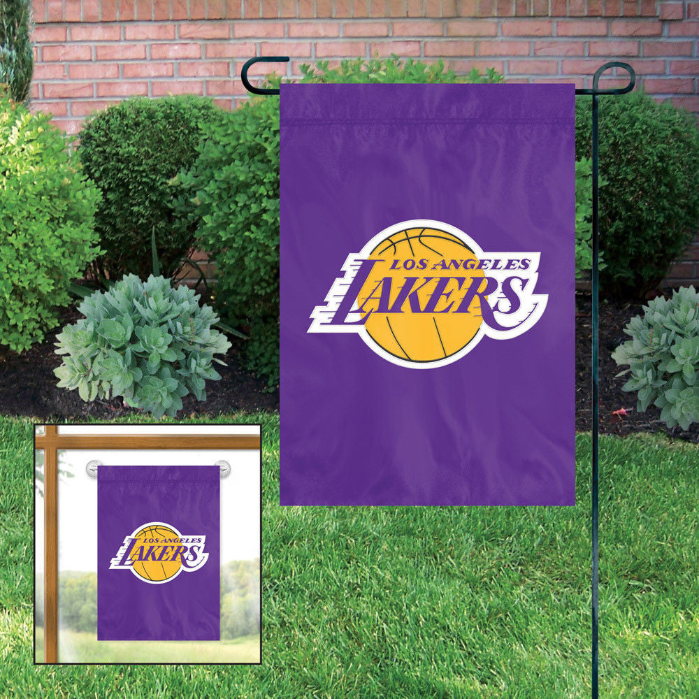 Los Angeles Lakers Garden Flag Embroidered
