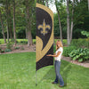 NEW ORLEANS SAINTS 8.5 FOOT TALL TEAM FLAG 11.5' POLE SIGN BANNER SWOOPER NFL