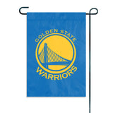 Golden State Warriors Garden Flag Applique Embroidered Window Hanger Premium Nba