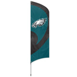 PHILADELPHIA EAGLES 8.5 FOOT TALL TEAM FLAG 11.5' POLE SIGN BANNER SWOOPER NFL