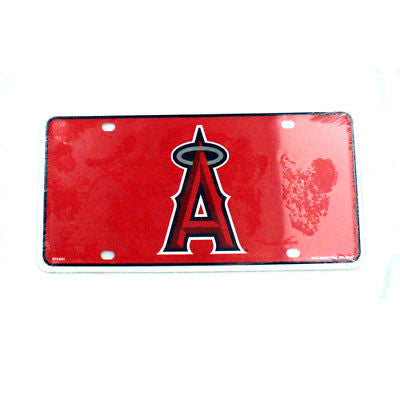 Los Angeles Angels Car Truck Tag License Plate Mlb Baseball Metal Sign Man Cave