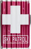 SKI PATROL CORRUGATED METAL SIGN 12