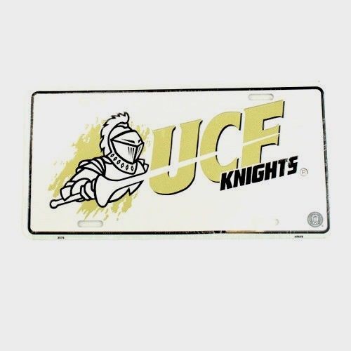 Central Florida Car Truck Tag License Plate Metal Ucf Knights Sign University