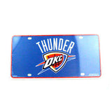 Oklahoma City Thunder Car Truck Tag License Plate Nba Basketball Metal Sign