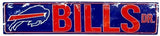 Buffalo Bills Street Metal 24 X 5.5