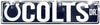 Indianapolis Colts Street Metal 24 X 5.5