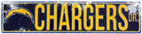 Los Angeles Chargers Metal Street Sign Nfl