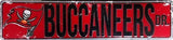 Tampa Bay Buccaneers Street Metal 24X5.5