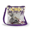 Lsu Tigers Clear Game Day Crossbody Bag Stadium Approved Purse Louisiana State