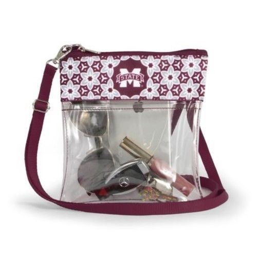 Mississippi State Bulldogs Clear Game Day Crossbody Bag Stadium Approved Purse